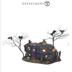 Department 56 Crackling Crow Caravan BRAND NEW in box Snow Village Halloween